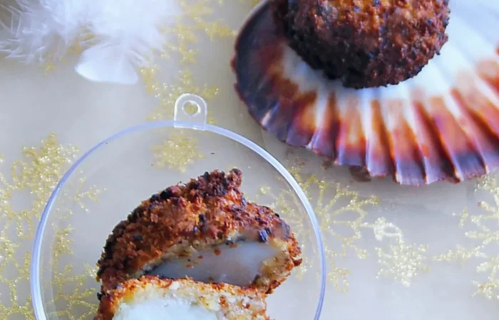 noix de coquilles Saint-Jacques de Normandie à la poêle